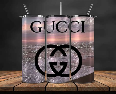 gucci glass tumbler|gucci jean tumbler wrap.